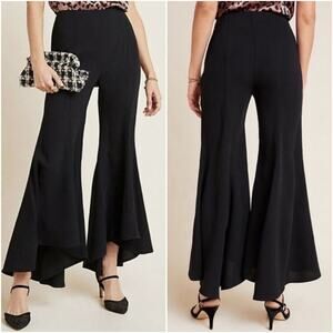 Anthropologie Zinnia Flare Trousers